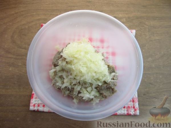 Рыбные зразы с грибами (без яиц)