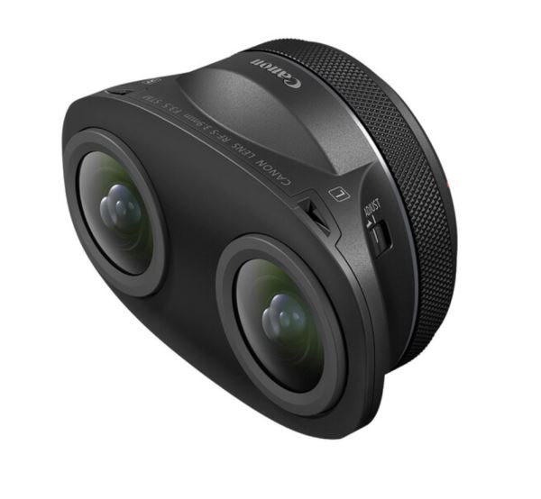 Canon выпустили объектив для съемок 3D в узких помещениях. Canon RF-S 3.9mm F/3.5 STM Dual Fisheye