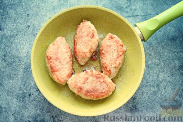 Рыбные зразы с сыром